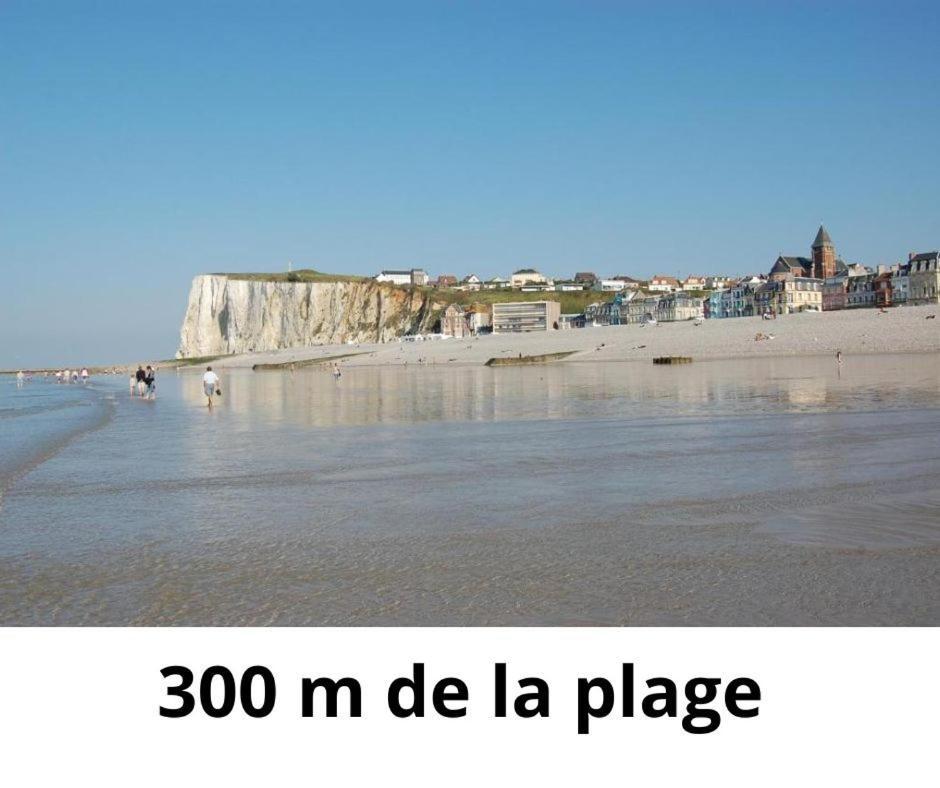 Caprices De Mer Appartement Avec Grand Balcon Et Vue A 300 M Plage, Apercu Mer, Lit Queen Size, Mers Les Bains Le Treport , Petit Dejeuner En Option, 2 Velos Fournis Exterior foto